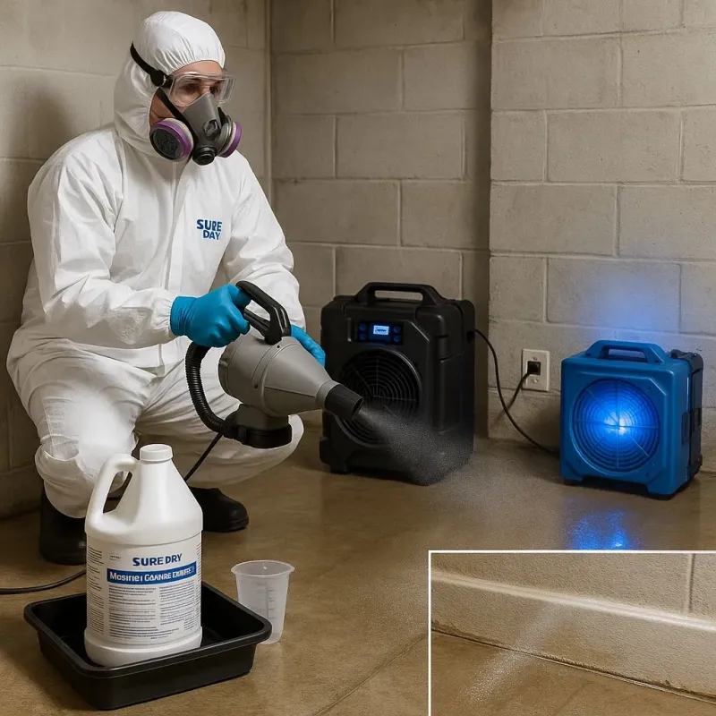 Sanitization and Odor Removal process in Clearfield, UT