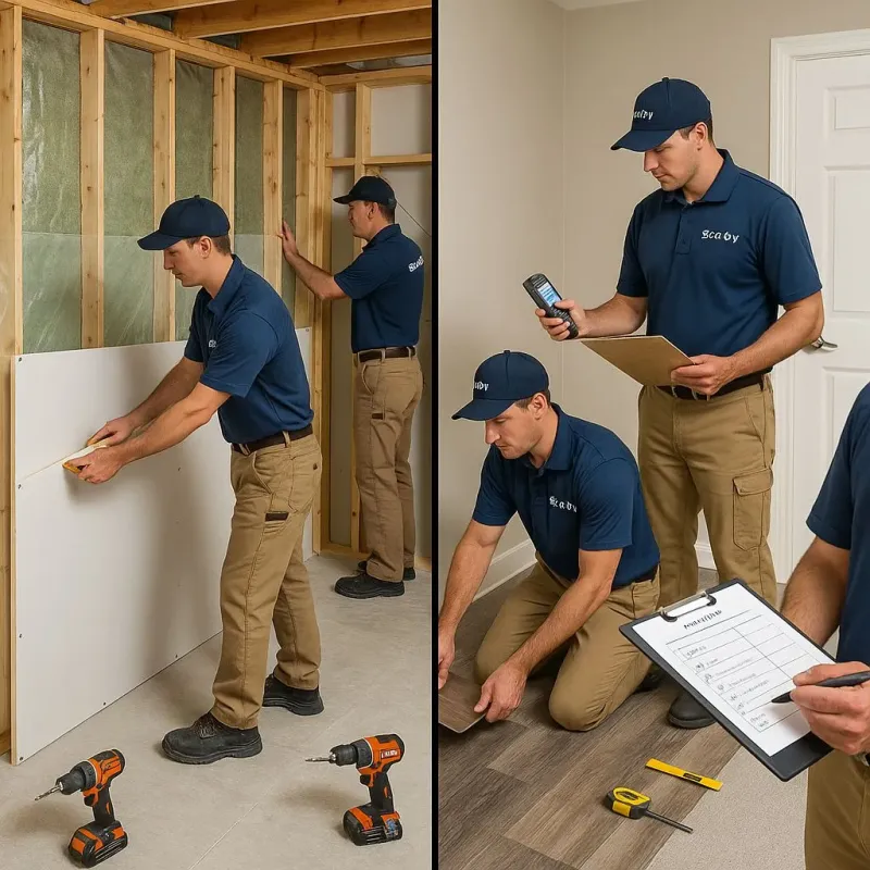 Repairs and Reconstruction process in Clearfield, UT